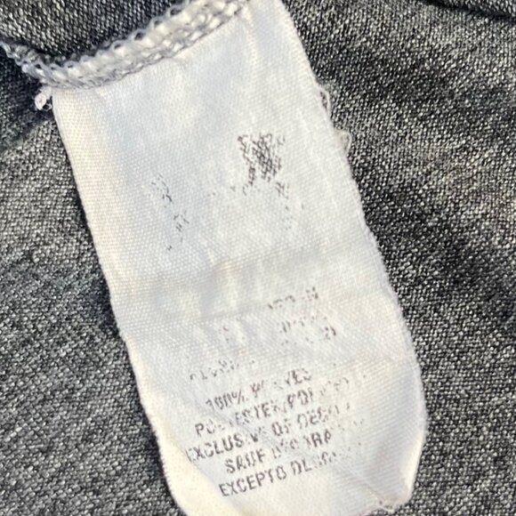 Under Armour Long Sleeve Athletic Shirt Mens Large Charcoal Gray Heat Gear - Picture 7 of 7